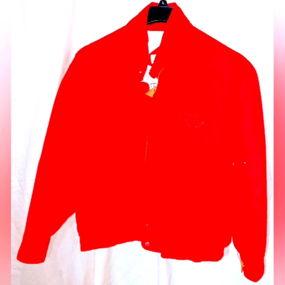 Jekel Sport Royal Club Yachting Jacket Full Zip Vintage Colorblock Men's Size S